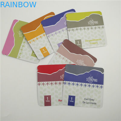 Van de Zakeco van Matte Heat Seal Tea Packaging van de aluminiumfolie Vriendschappelijke Vochtbestendig