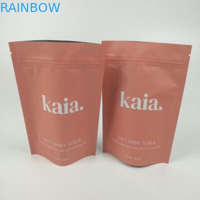 Kosmetische Plastic Tribune op de Zak Matt Finished Resealable van de Ritssluitingsbarrière