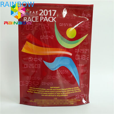 Van de Aluminiumfolie Plastic Mylar Standy van de voedselrang Gedrukte Aangepast de Ritssluitingszak