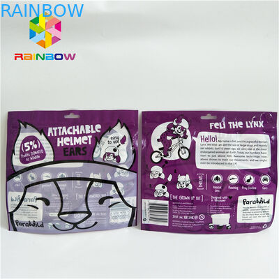 Partij drie verzegelde Kleine Douanedruk Verpakking met Duidelijk Front Window