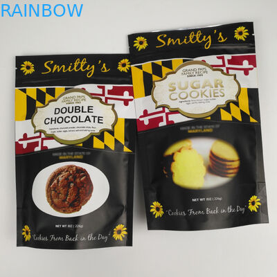 De Ritssluitingszakken van Eco Vriendschappelijke Matt Aluminum Foil Stand Up voor Notenvoedsel