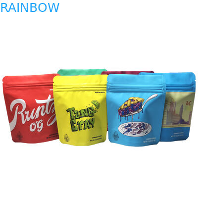 van de de Premiebloem van 3.5g 7g 14g 1oz 1lb de de Zakdouane drukte Folie Gelamineerde van het de Geurbewijs van Mylar Verpakkende de Ritssluitingszak