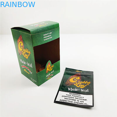 de douane drukte van de het bladglb Vertoning van aluminiumfolie de natuurlijke grabba verpakkende dozen voor de Verpakkende Doos van de hoedensigaar