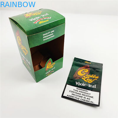 de douane drukte van de het bladglb Vertoning van aluminiumfolie de natuurlijke grabba verpakkende dozen voor de Verpakkende Doos van de hoedensigaar