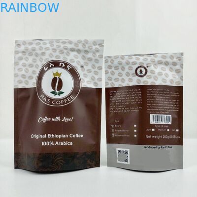 Matte Aluminum Foil Stand op Zakken van de Zakkenmylar van de Zak de Verpakkende Koffie Verpakkende