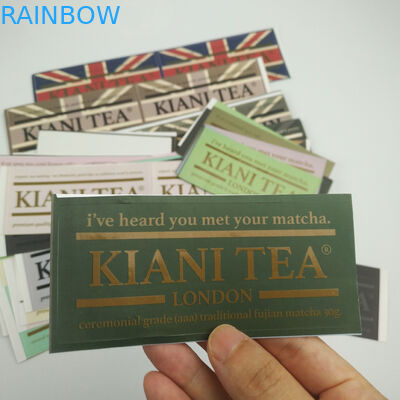 De unieke Aangepaste Zelfklevende Waterdichte van de het Waterfles van StickerVoedingsmiddelen Douane Logo Printed Labels Sticker