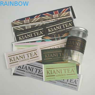 De unieke Aangepaste Zelfklevende Waterdichte van de het Waterfles van StickerVoedingsmiddelen Douane Logo Printed Labels Sticker