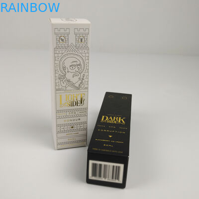 Kosmetisch het Document van douanelogo printed rectangular glossy foldable Verpakkend Vakje voor van de het Serumhuid van de Parfumessentie de Zorgflessen