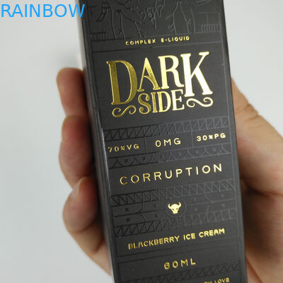 Kosmetisch het Document van douanelogo printed rectangular glossy foldable Verpakkend Vakje voor van de het Serumhuid van de Parfumessentie de Zorgflessen