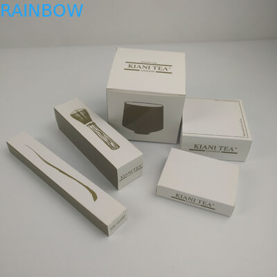 Gedrukte Document Verpakkende Vakje Roomdocument de Vakjes Vouwbare In het groot 2oz 60ml 30ml van de Schoonheidsmiddelenmake-up Verpakkende Document Vakjes