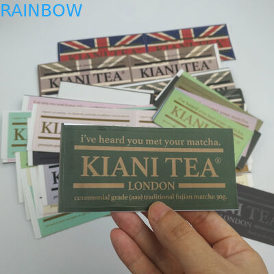 Keur OEM van het douaneembleem de Fashionabl gedrukte Stickers van het het etiket Waterdichte Zelfklevende Etiket van de stickers Zelfklevende wijn goed