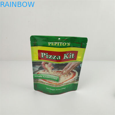 De de verpakkingsdouane Logo Smell Proof van de voedselzak doet tribune van de de Tribune de omhoog Gedrukte Zak van de koffiefolie op zakken in zakken inpakkend pizza