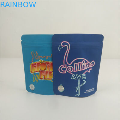 van het het Bewijssuikergoed van de 3,5 Zakkengeur van g Edibles Mylar Verpakkende de Zak Zachte Kleverige Eetbare Zak