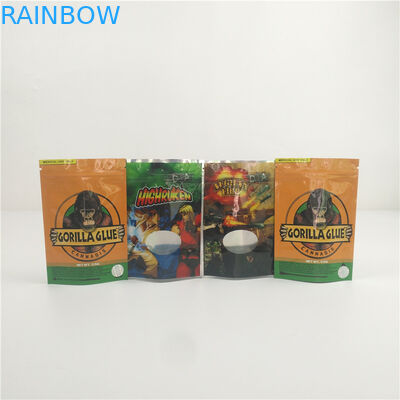 De Zakken van Mylar van het geurbewijs voor de Zakken van de Suikergoedaluminiumfolie met Vensterzaden staan Zak op