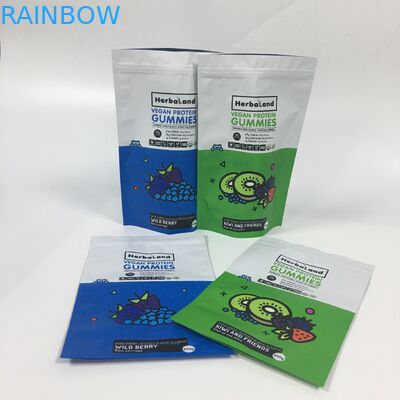 De in het groot Verpakkende Tribune van Matte Smell Proof Aluminum Foil op Plastic Zakken van Zak de Eetbare Mylar