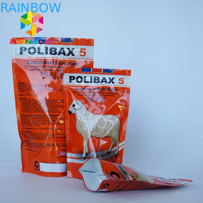 Behandelt de Plastic het Huisdierenhond van de gravuredruk met het Voedsel van Ritssluitingsedibles Verpakkingszak