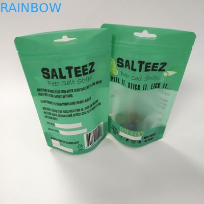 Duidelijke Venstercmyk 100mic Tribune op Ritssluitingszak met Ritssluiting