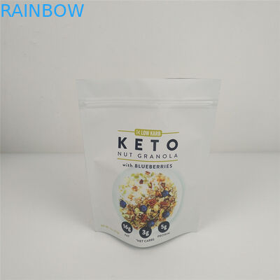 De Ritssluitingstribune van VMPET 120mic op Zakmopp Voedsel Gedrukte Verpakkingsgravure