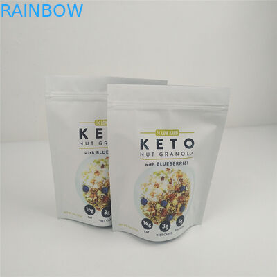 De Ritssluitingstribune van VMPET 120mic op Zakmopp Voedsel Gedrukte Verpakkingsgravure