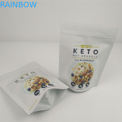 De Ritssluitingstribune van VMPET 120mic op Zakmopp Voedsel Gedrukte Verpakkingsgravure