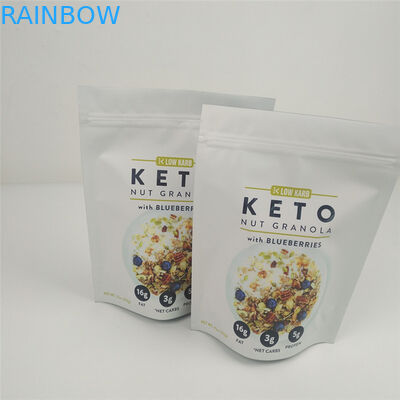 De Ritssluitingstribune van VMPET 120mic op Zakmopp Voedsel Gedrukte Verpakkingsgravure