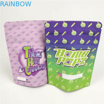 Gelamineerde Materiële Mylar doet Kruidenwierook in zakken Verpakkend Plastic Dekking VMPET