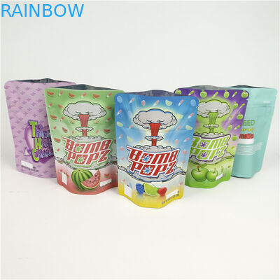 Gelamineerde Materiële Mylar doet Kruidenwierook in zakken Verpakkend Plastic Dekking VMPET