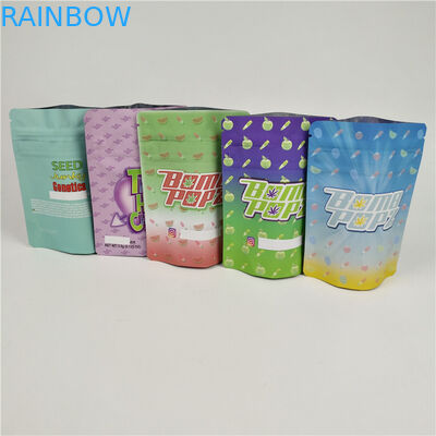 PMS-van het Onkruidmylar van het Geurbewijs Zakken van de de Zakken de Folie Gelamineerde CBD Ritssluiting