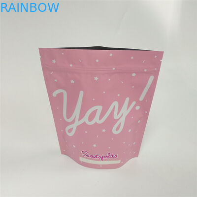 Van de het Aluminiumfolie van MOPP Metalized de Ritssluitingszakken Matte Frosted Printing