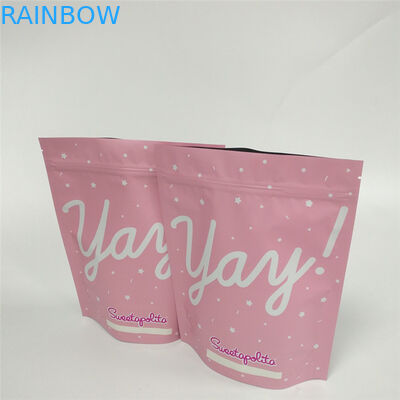 Van de het Aluminiumfolie van MOPP Metalized de Ritssluitingszakken Matte Frosted Printing