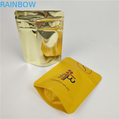 MOPP Matte Child Proof Mylar Bag met Duidelijk Venster