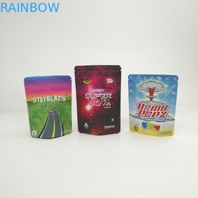 De aangepaste Tribune van embleem3.5g 7g 14g 28g 1pound Koekjes op Zakken voor de Cannabis Runtz van Kush Haze Herb CBD