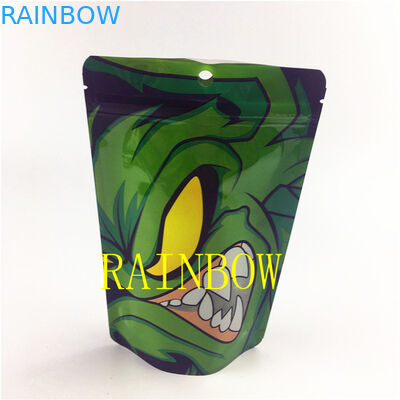 digitale de druk7g Kindveilige hitte van 200pcs MOQ - verzegel aluminiumfolie eetbare mylar zakken met douaneembleem