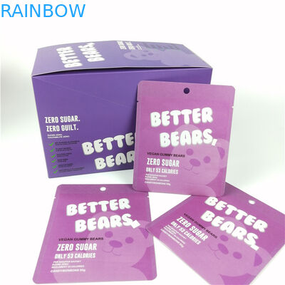 350g document Kleverige het Karton Verpakkende Vakje van Cbd cmyk embossment