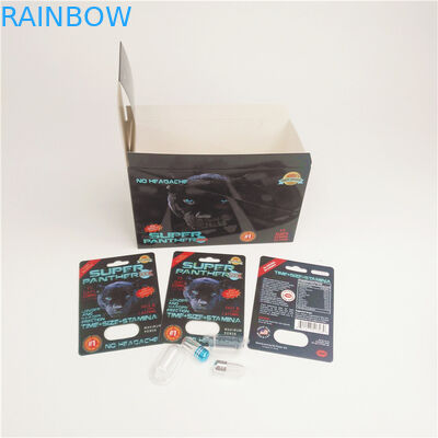 90mic seksuele het Document van de Pillenblaar Kaarten voor Rinocerosanderhalve liter fles