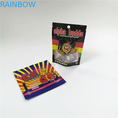 De Zakkenal 0.7C THC Kleverige Mylar van CMYK 160mic Folie Gelamineerde Verpakkende Zakken
