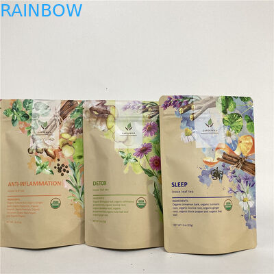 Cmyk1.2c MPET Tribune op de PA van de Ritssluitingszak 1.5C voor Thee/Koffie