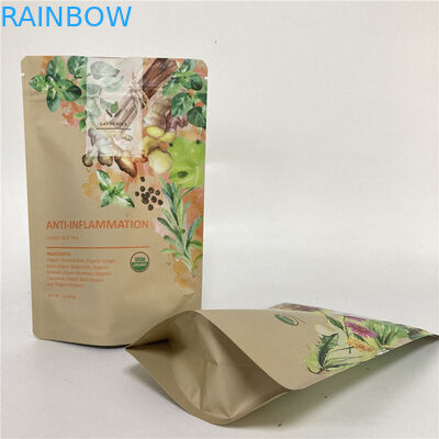 Cmyk1.2c MPET Tribune op de PA van de Ritssluitingszak 1.5C voor Thee/Koffie