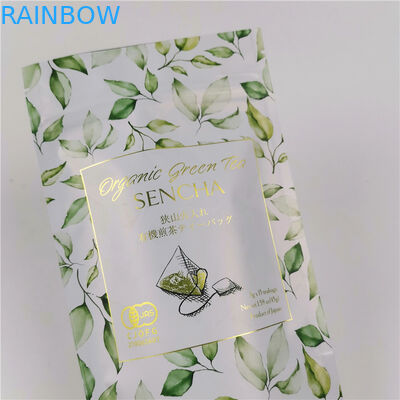 Van de de Aluminiumfoliethee van CMYK ISO VMPET de Zak120mic MOPP Tribune op Ritssluitingszak