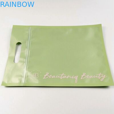 Plastic Zakken CYMK MOPP van de Gravnre150mic FDA de Opnieuw te gebruiken Ritssluiting voor Ondergoed