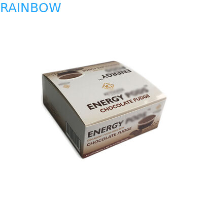 Het Document van de snackiso CMYK Vertoning Verpakkende Vakje 350G Ivoorraad vmpet