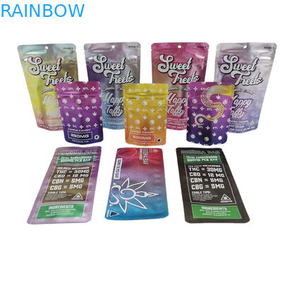 SGS 120mic MOPP de Zak500mg VMPET Suikergoed Edibles van Kinderen Bestand Mylar