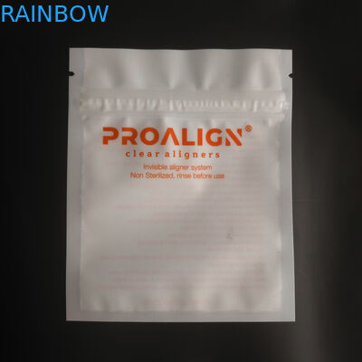 De Plastic Ritssluiting die van MOPP Vmpet Matte Teeth Clear Aligners ISO verpakken