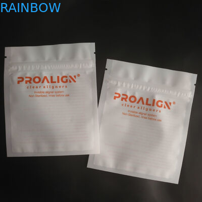 De Plastic Ritssluiting die van MOPP Vmpet Matte Teeth Clear Aligners ISO verpakken