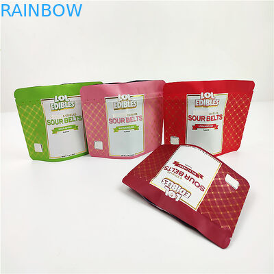 De Zakkensgs van Mylar van Mopp180mic 3.5g Koekjes de Zakken van de het Bewijsritssluiting van de HUISDIERENgeur