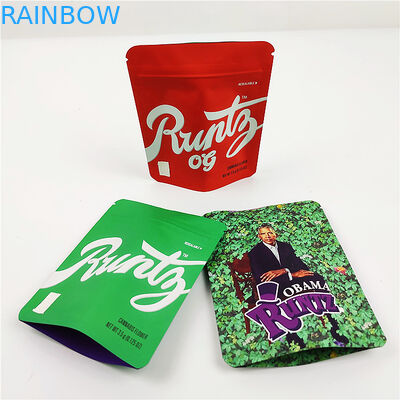 FSC BSCI CMYK van de het Bewijszak 3.5g CBD Mylar van de Koekjesgeur de Verpakkende Zakken