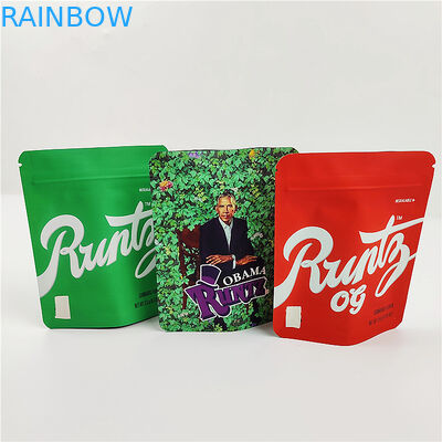 SGS 100mic CMYK de Biologisch afbreekbare Zakken Resealable VMPET MOPP van het Geurbewijs