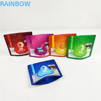 Van de de Gravuredruk van 3.SA8000 QS CBD van het de Geurbewijs de Zakken 100mic Matte Clear Mylar Bags