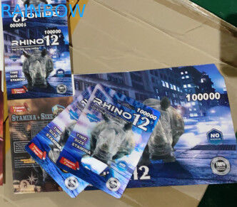 Het Document van FX9000 R12 3d Plastic de Blaar van de Blaarkaart Verpakking voor Geslachtspil