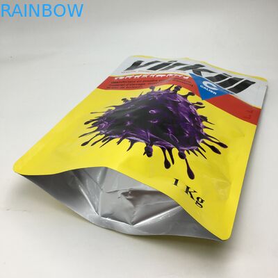 Tribune op Samenstelling Gelamineerde van het het Poedervoedsel van de Aluminiumfolieweiproteïne van de Opslag Verpakkende Zakken van het de Ritssluitings1kg Voedsel het Poederzakken